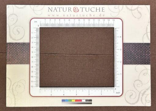 twill woven Wool (light weight) Walnut Medium Brown - Image 2